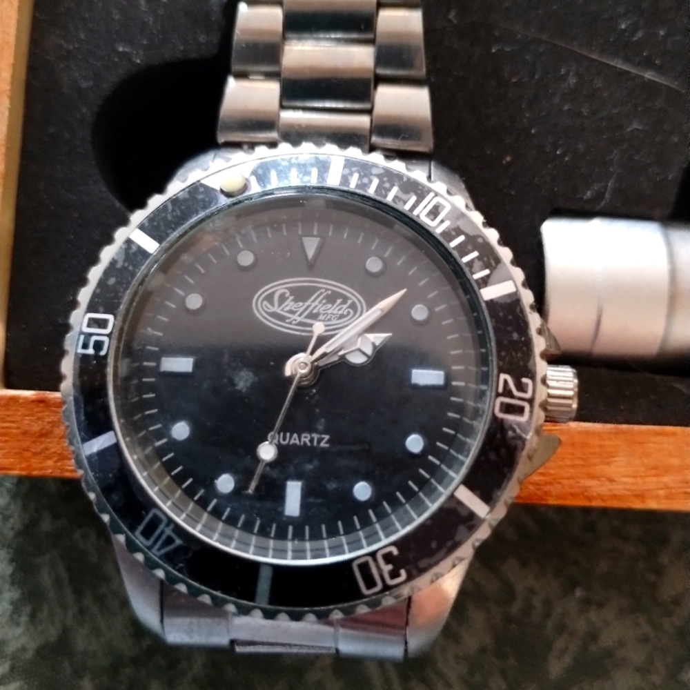 Vintage Sheffield Men's Watch Boxed Collection